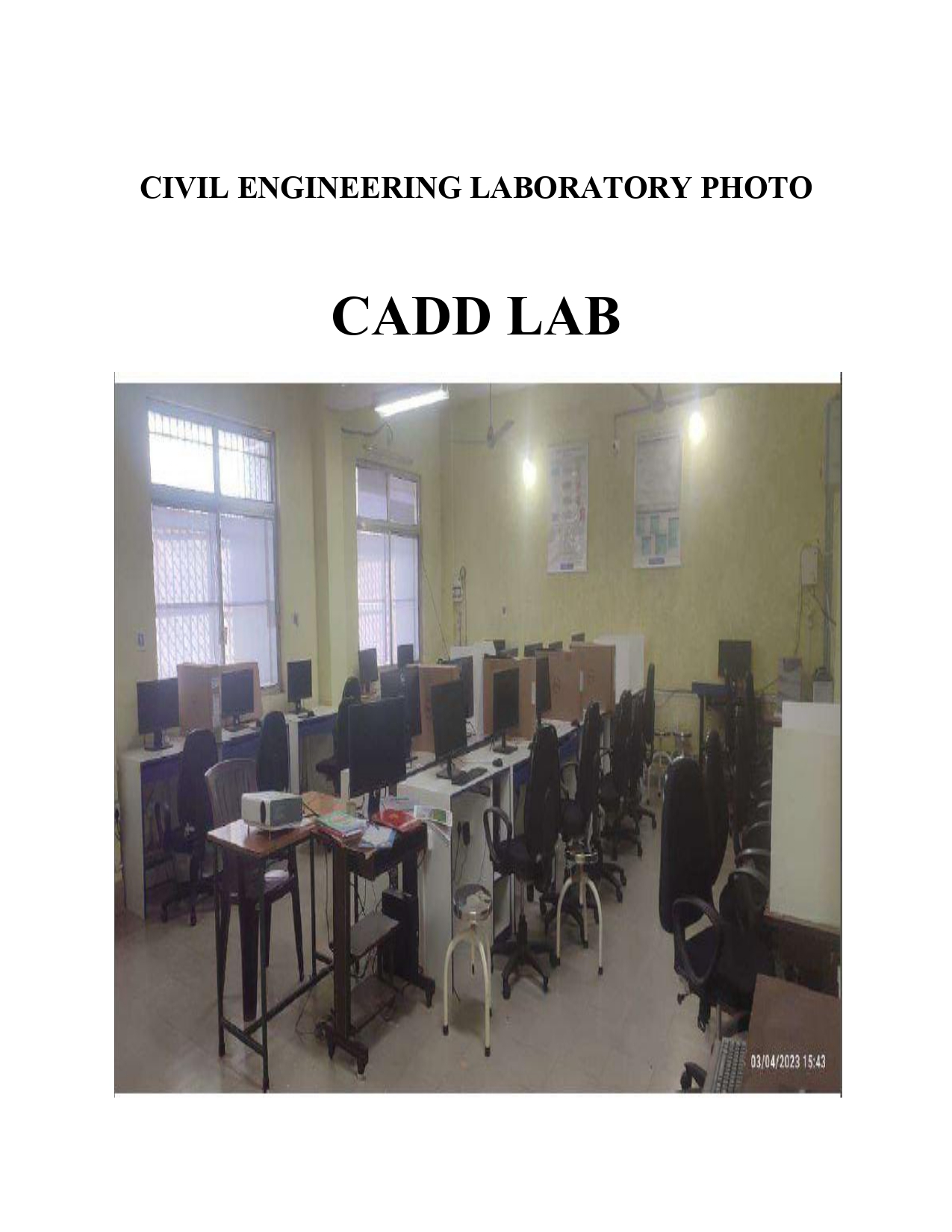 CIVIL CADD LAB